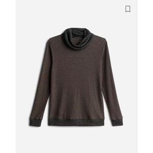 Pink Clover Maliah Cowl Neck Knit Top